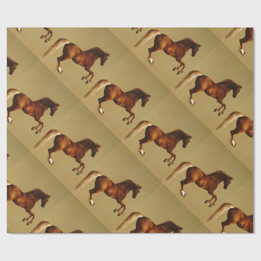RED HORSE GESCHENKPAPIER (Flach)