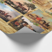 RED HORSE GESCHENKPAPIER (Ecke)