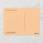 RED HORSE MONOGRAM POSTKARTE (Rückseite)