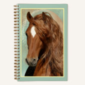 Red Horse - Notebook, Journal Notizblock (Vorderseite)