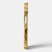 RED HORSE Parchment Monogram Case-Mate iPhone Hülle (Rückseite / Rechts)