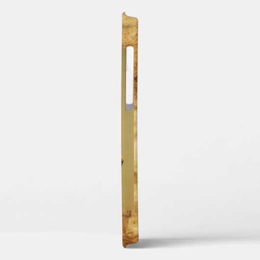 RED HORSE Parchment Monogram Case-Mate iPhone Hülle (Rückseite / Links)