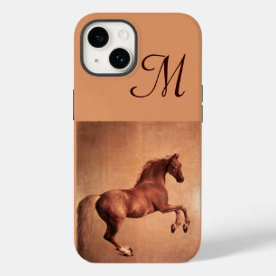 RED HORSE Parchment Monogram Case-Mate iPhone 14 Hülle