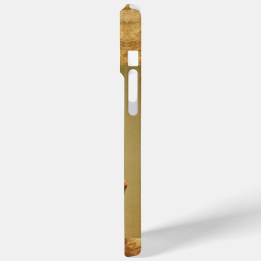 RED HORSE Parchment Monogram Case-Mate iPhone Hülle (Rückseite / Links)