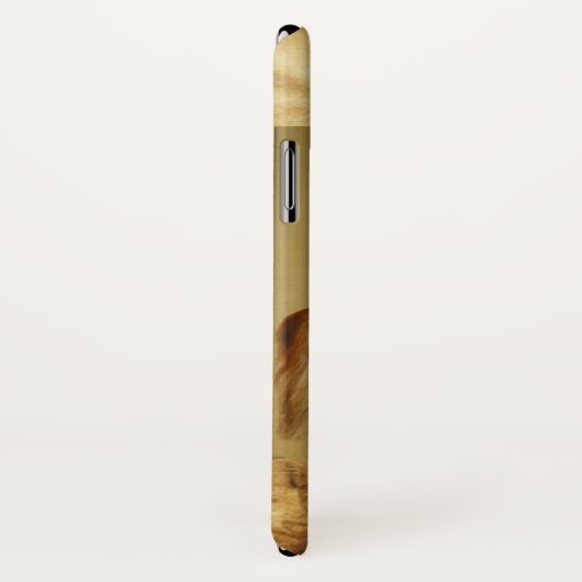 RED HORSE Parchment Monogram Case-Mate iPhone Hülle (Hinten/Rechts)