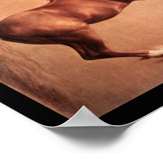 RED HORSE POSTER (Ecke)