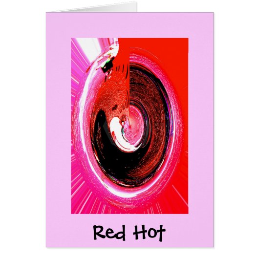 Red Hot Art Card (Vorne)