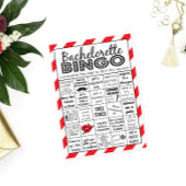 Red Hot Bachelorette Bingo, Party Game, Challenge Einladung