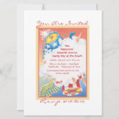 Red Hot & Blue Einladung (Vorderseite)