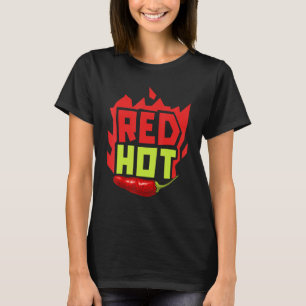 Red Hot Chili Aroma Spicy Food Chipotle Squad 1 T-Shirt