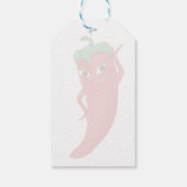 Red Hot Chili Pepper Diva Geschenkanhänger (Rückseite)