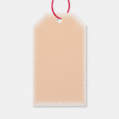 Red Hot Chili Pepper Diva Zeichnend Geschenkanhänger (Rückseite)