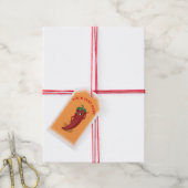 Red Hot Chili Pepper Diva Zeichnend Geschenkanhänger (Mit Garn)