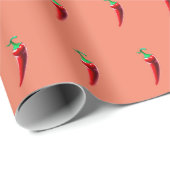Red Hot Chili Pepper Geschenkpapier (Rolleneckpunkt)
