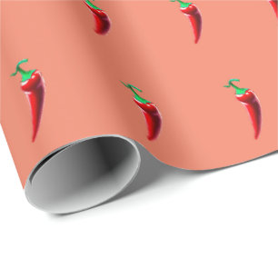 Red Hot Chili Pepper Geschenkpapier
