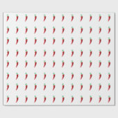 Red Hot Chili Pepper Geschenkpapier (Flach)