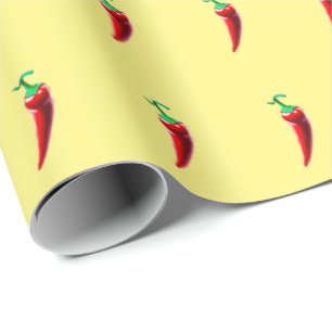 Red Hot Chili Pepper Geschenkpapier