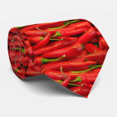 Red Hot Chili Pepper Novelty Necktie Krawatte (Gerollt)