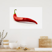 Red Hot Chili Pepper Poster (Küche)