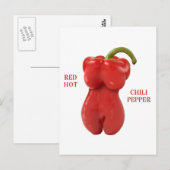 Red Hot Chili Pepper Postkarte (Vorne/Hinten)