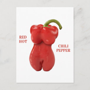 Red Hot Chili Pepper Postkarte