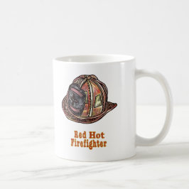 Red Hot Firefighter Kaffeetasse
