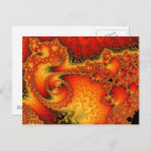 Red Hot Firepe Postkarte (Vorne/Hinten)
