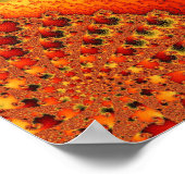 Red Hot Firepit Poster (Ecke)