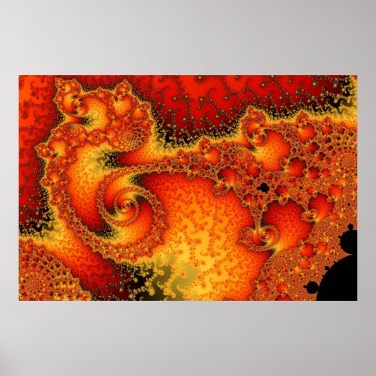 Red Hot Firepit Poster (Vorne)