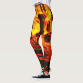 Red Hot Flows Lava Leggings (Links)