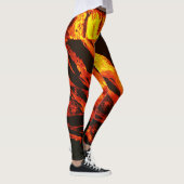 Red Hot Flows Lava Leggings (Rechts)