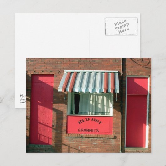 Red Hot Grannies Postkarte (Vorne/Hinten)
