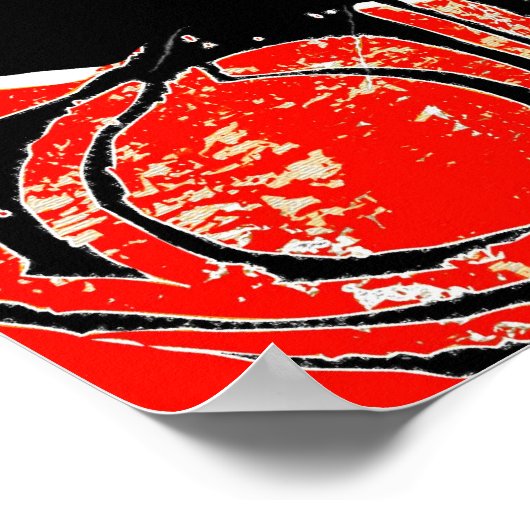 Red Hot Jazz Poster (Ecke)