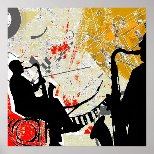 Red Hot Jazz Poster (Vorne)