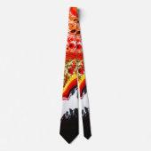 Red Hot Lava Men's Tie Krawatte (Vorderseite)