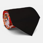 Red Hot Lava Men's Tie Krawatte (Gerollt)