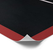 Red Hot Martini Poster (Ecke)