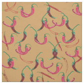 Red Hot Paprikaschoten  Stoff (Muster)