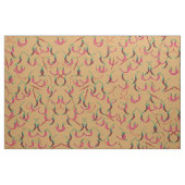 Red Hot Paprikaschoten  Stoff (Fat Quarter (45,7 x 55,9 cm))