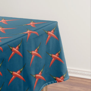 Red Hot Paprikaschoten Tischdecke