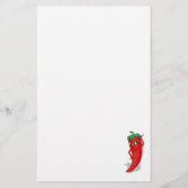 Red Hot Pepper Diva Briefpapier (Vorderseite)