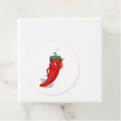 Red Hot Pepper Diva Fiesta Geschenkanhänger (Beispiel)