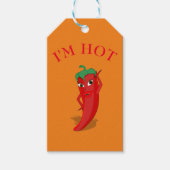 Red Hot Pepper Diva Geschenkanhänger (Vorderseite)