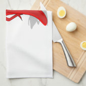 Red Hot Pepper Diva Handtuch (Viertel Falte)