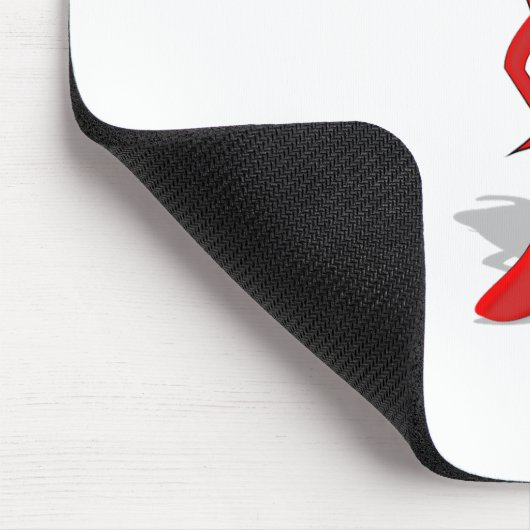 Red Hot Pepper Diva Mousepad (Ecke)