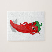 Red Hot Pepper Diva Puzzle (Horizontal)
