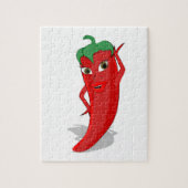 Red Hot Pepper Diva Puzzle (Vertikal)