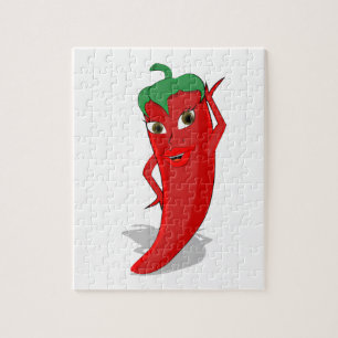 Red Hot Pepper Diva Puzzle