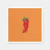 Red Hot Pepper Diva Serviette (Vorderseite)