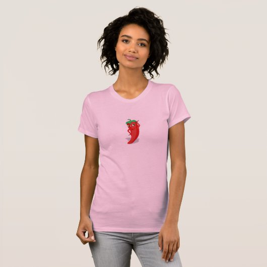 Red Hot Pepper Diva T-Shirt (Vorne ganz)